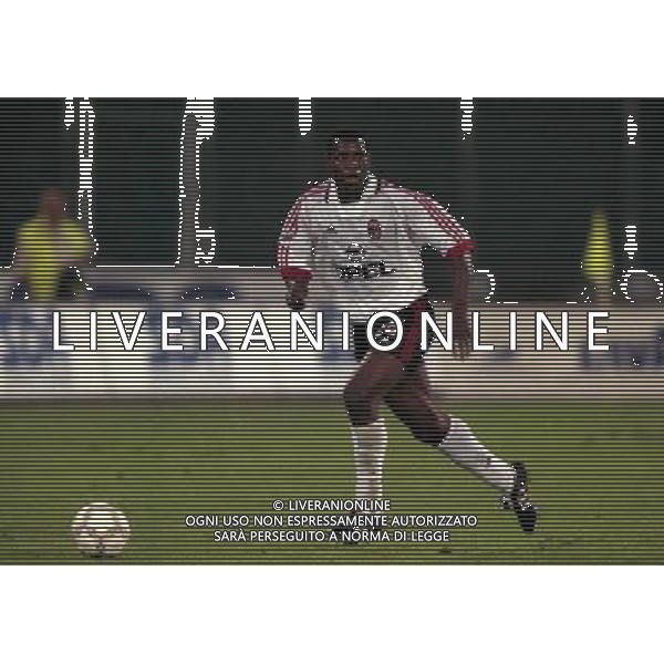 08-09-1998 TORINO MILAN COPPA ITALIA NELLA FOTO BRUNO N\'GOTTY AG ALDO LIVERANI SAS