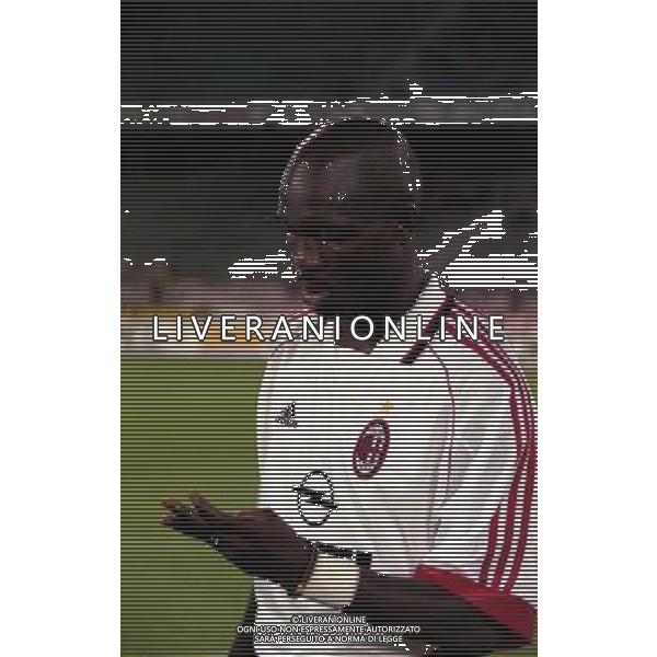 08-09-1998 TORINO MILAN COPPA ITALIA NELLA FOTO GEORGE WEAH AG ALDO LIVERANI SAS
