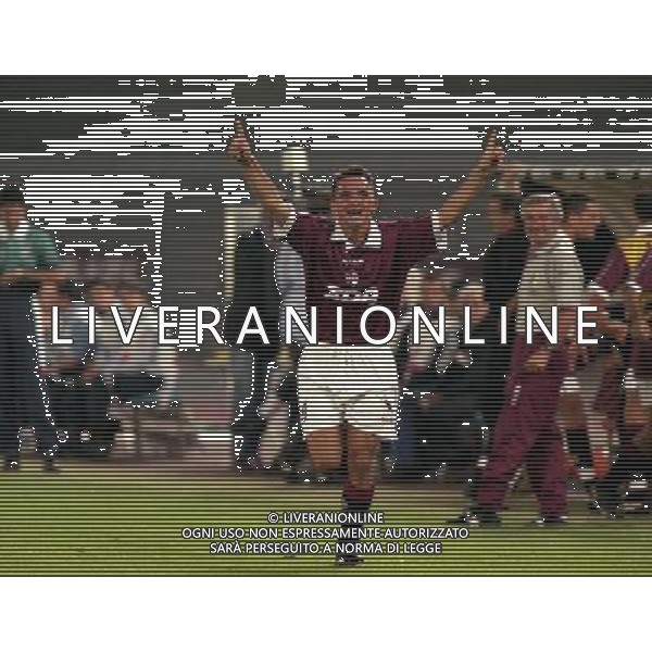 08-09-1998 TORINO MILAN COPPA ITALIA NELLA FOTO MARCO FERRANTE AG ALDO LIVERANI SAS