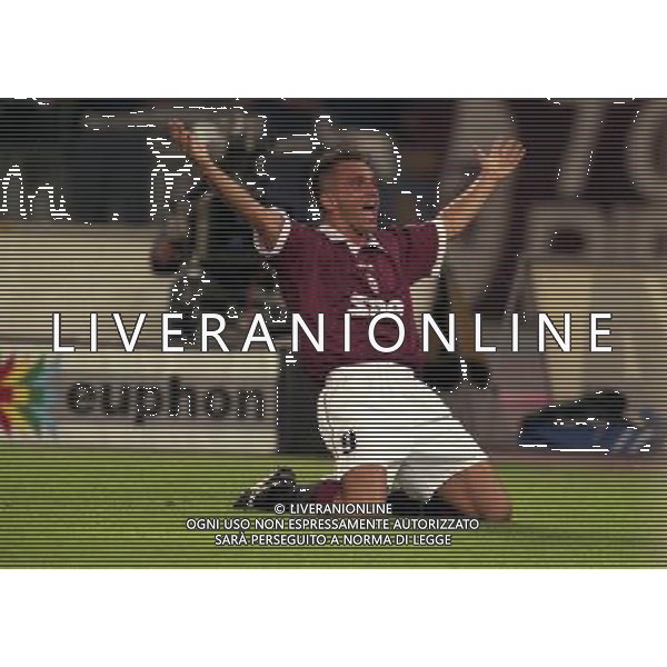 08-09-1998 TORINO MILAN COPPA ITALIA NELLA FOTO MARCO FERRANTE AG ALDO LIVERANI SAS