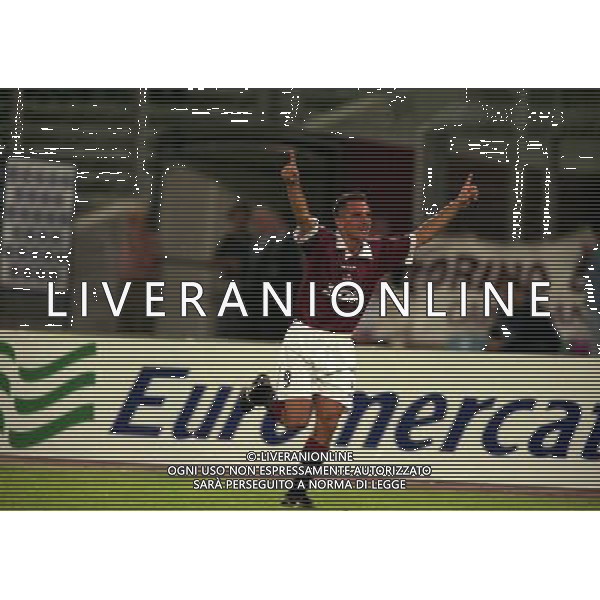 08-09-1998 TORINO MILAN COPPA ITALIA NELLA FOTO MARCO FERRANTE AG ALDO LIVERANI SAS