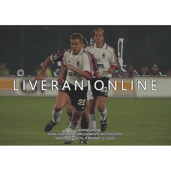 08-09-1998 TORINO MILAN COPPA ITALIA NELLA FOTO OLIVER BIERHOFF AG ALDO LIVERANI SAS