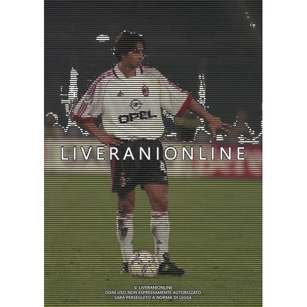 08-09-1998 TORINO MILAN COPPA ITALIA NELLA FOTO DEMETRIO ALBERTINI AG ALDO LIVERANI SAS