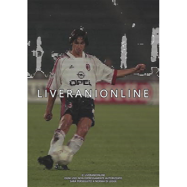 08-09-1998 TORINO MILAN COPPA ITALIA NELLA FOTO DEMETRIO ALBERTINI AG ALDO LIVERANI SAS