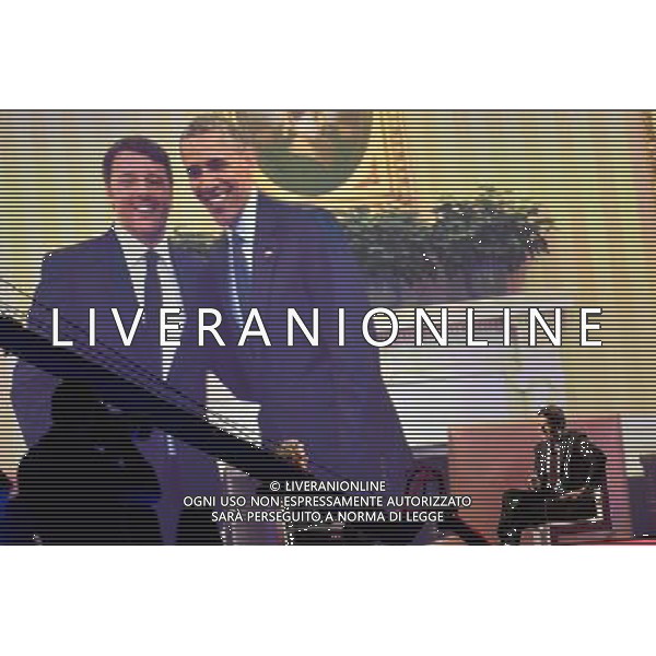 Matteo Renzi ospite della trasmissione TV \' L\'Arena \' Roma - 09.10.2016 - Studi Rai Cinecitta\' - nella foto: Matteo Renzi /Ph.Corradetti-Ag Aldo Liverani/ AGENZIA ALDO LIVERANI SAS 