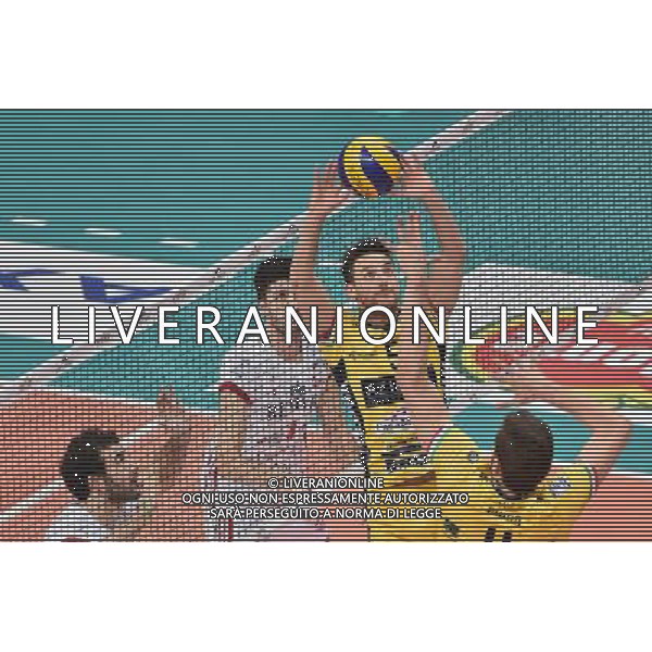 Busto Arsizio (VA) 9-10-2016 Pala Yamamay Campionato SuperLega UnipolSai Revivre Milano vs Azimut Modena nella foto Orduna in regia foto Roberto Garavaglia - ag. Aldo Liverani sas