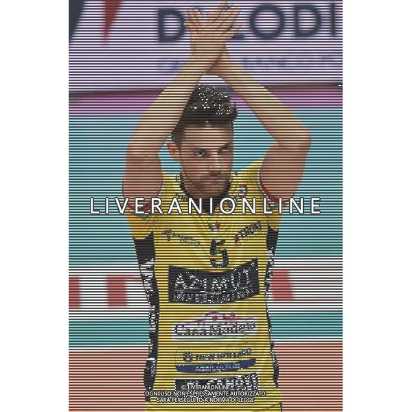 Busto Arsizio (VA) 9-10-2016 Pala Yamamay Campionato SuperLega UnipolSai Revivre Milano vs Azimut Modena nella foto Santiago Orduna (Azimut Modena) foto Roberto Garavaglia - ag. Aldo Liverani sas