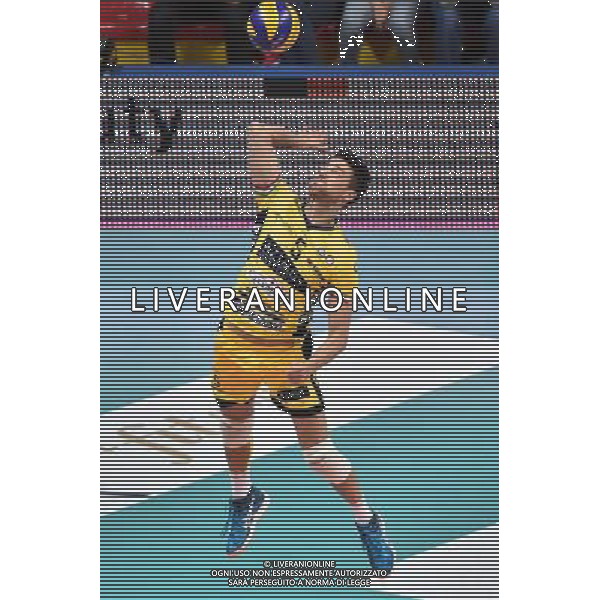 Busto Arsizio (VA) 9-10-2016 Pala Yamamay Campionato SuperLega UnipolSai Revivre Milano vs Azimut Modena nella foto Santiago Orduna (Azimut Modena) foto Roberto Garavaglia - ag. Aldo Liverani sas