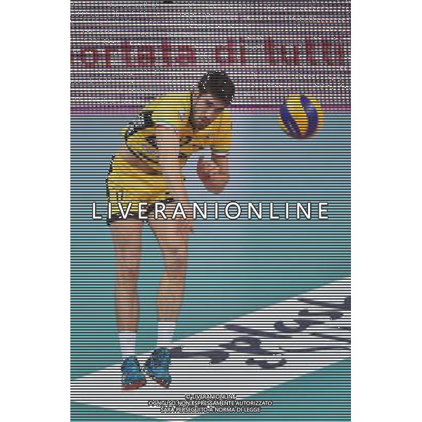 Busto Arsizio (VA) 9-10-2016 Pala Yamamay Campionato SuperLega UnipolSai Revivre Milano vs Azimut Modena nella foto Luca Vettori (Azimut Modena) foto Roberto Garavaglia - ag. Aldo Liverani sas