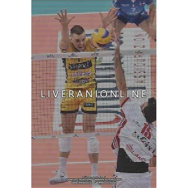 Busto Arsizio (VA) 9-10-2016 Pala Yamamay Campionato SuperLega UnipolSai Revivre Milano vs Azimut Modena nella foto Brian Cook (Azimut Modena) foto Roberto Garavaglia - ag. Aldo Liverani sas