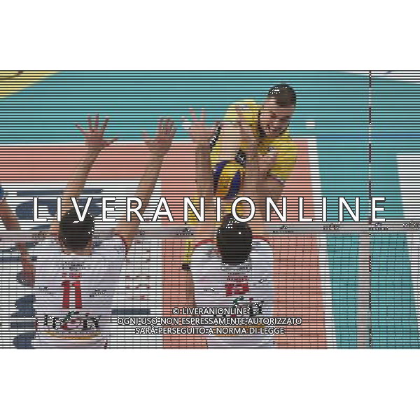 Busto Arsizio (VA) 9-10-2016 Pala Yamamay Campionato SuperLega UnipolSai Revivre Milano vs Azimut Modena nella foto Brian Cook (Azimut Modena) foto Roberto Garavaglia - ag. Aldo Liverani sas