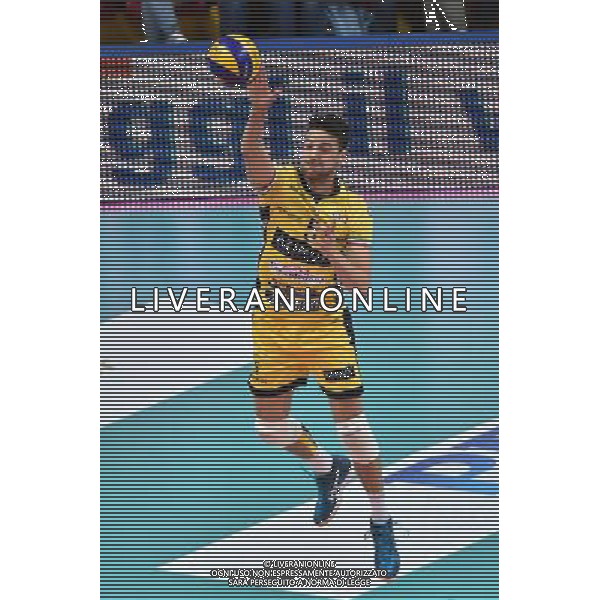 Busto Arsizio (VA) 9-10-2016 Pala Yamamay Campionato SuperLega UnipolSai Revivre Milano vs Azimut Modena nella foto Santiago Orduna (Azimut Modena) foto Roberto Garavaglia - ag. Aldo Liverani sas