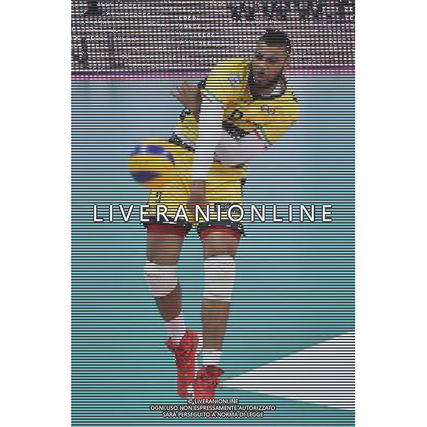 Busto Arsizio (VA) 9-10-2016 Pala Yamamay Campionato SuperLega UnipolSai Revivre Milano vs Azimut Modena nella foto Earvin Ngapeth (Azimut Modena) foto Roberto Garavaglia - ag. Aldo Liverani sas