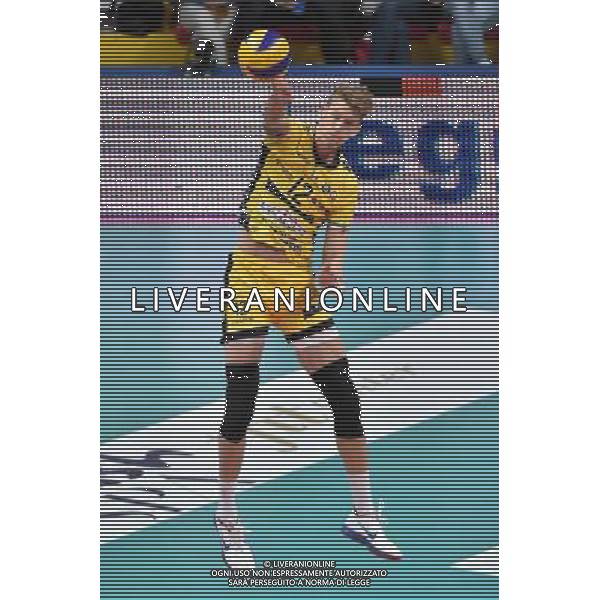 Busto Arsizio (VA) 9-10-2016 Pala Yamamay Campionato SuperLega UnipolSai Revivre Milano vs Azimut Modena nella foto Maxwell Philip Holt (Azimut Modena) foto Roberto Garavaglia - ag. Aldo Liverani sas
