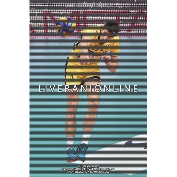 Busto Arsizio (VA) 9-10-2016 Pala Yamamay Campionato SuperLega UnipolSai Revivre Milano vs Azimut Modena nella foto Luca Vettori (Azimut Modena) foto Roberto Garavaglia - ag. Aldo Liverani sas