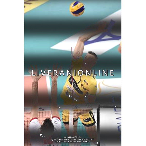 Busto Arsizio (VA) 9-10-2016 Pala Yamamay Campionato SuperLega UnipolSai Revivre Milano vs Azimut Modena nella foto Brian Cook (Azimut Modena) foto Roberto Garavaglia - ag. Aldo Liverani sas