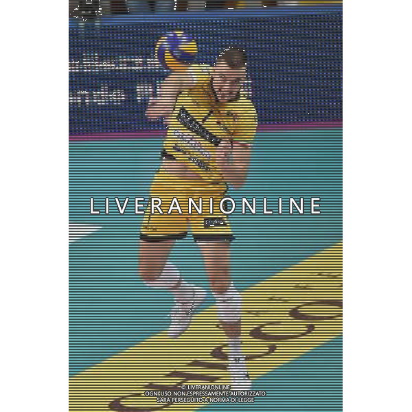 Busto Arsizio (VA) 9-10-2016 Pala Yamamay Campionato SuperLega UnipolSai Revivre Milano vs Azimut Modena nella foto Brian Cook (Azimut Modena) foto Roberto Garavaglia - ag. Aldo Liverani sas