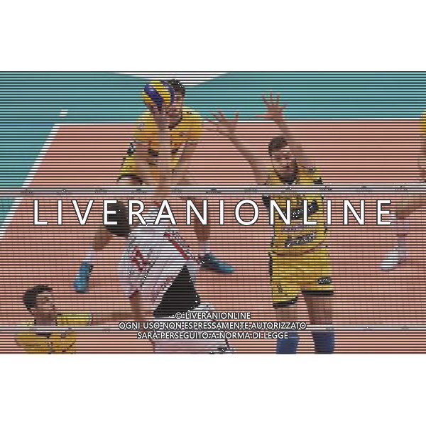 Busto Arsizio (VA) 9-10-2016 Pala Yamamay Campionato SuperLega UnipolSai Revivre Milano vs Azimut Modena nella foto Matteo Piano (Azimut Modena) foto Roberto Garavaglia - ag. Aldo Liverani sas