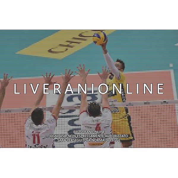 Busto Arsizio (VA) 9-10-2016 Pala Yamamay Campionato SuperLega UnipolSai Revivre Milano vs Azimut Modena nella foto Earvin Ngapeth (Azimut Modena) foto Roberto Garavaglia - ag. Aldo Liverani sas