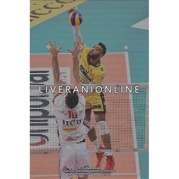 Busto Arsizio (VA) 9-10-2016 Pala Yamamay Campionato SuperLega UnipolSai Revivre Milano vs Azimut Modena nella foto Earvin Ngapeth (Azimut Modena) foto Roberto Garavaglia - ag. Aldo Liverani sas