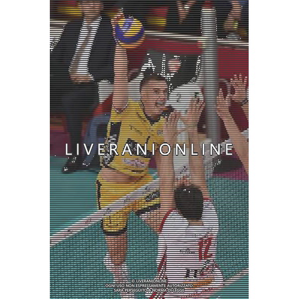 Busto Arsizio (VA) 9-10-2016 Pala Yamamay Campionato SuperLega UnipolSai Revivre Milano vs Azimut Modena nella foto Brian Cook (Azimut Modena) foto Roberto Garavaglia - ag. Aldo Liverani sas