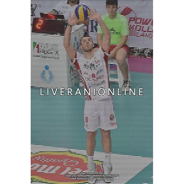 Busto Arsizio (VA) 9-10-2016 Pala Yamamay Campionato SuperLega UnipolSai Revivre Milano vs Azimut Modena nella foto Riccardo Sbertoli (Revivre Milano) foto Roberto Garavaglia - ag. Aldo Liverani sas