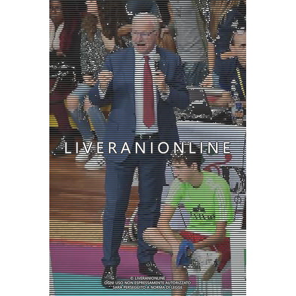 Busto Arsizio (VA) 9-10-2016 Pala Yamamay Campionato SuperLega UnipolSai Revivre Milano vs Azimut Modena nella foto Lucio Fusaro presidente Revivre Milano foto Roberto Garavaglia - ag. Aldo Liverani sas
