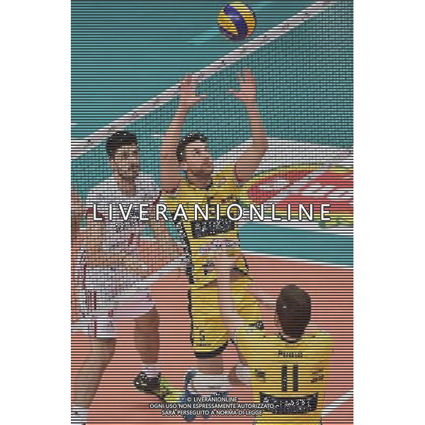 Busto Arsizio (VA) 9-10-2016 Pala Yamamay Campionato SuperLega UnipolSai Revivre Milano vs Azimut Modena nella foto Santiago Orduna (Azimut Modena) foto Roberto Garavaglia - ag. Aldo Liverani sas