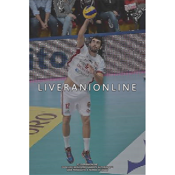 Busto Arsizio (VA) 9-10-2016 Pala Yamamay Campionato SuperLega UnipolSai Revivre Milano vs Azimut Modena nella foto Gianluca Galassi (Revivre Milano) foto Roberto Garavaglia - ag. Aldo Liverani sas