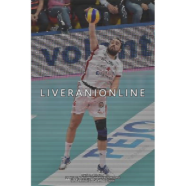 Busto Arsizio (VA) 9-10-2016 Pala Yamamay Campionato SuperLega UnipolSai Revivre Milano vs Azimut Modena nella foto Nicholas Hoag (Revivre Milano) foto Roberto Garavaglia - ag. Aldo Liverani sas