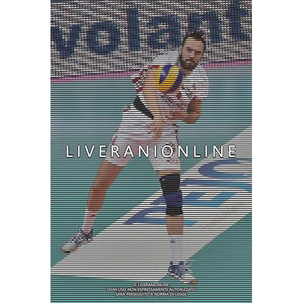 Busto Arsizio (VA) 9-10-2016 Pala Yamamay Campionato SuperLega UnipolSai Revivre Milano vs Azimut Modena nella foto Nicholas Hoag (Revivre Milano) foto Roberto Garavaglia - ag. Aldo Liverani sas