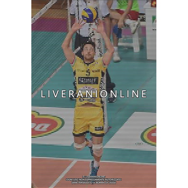 Busto Arsizio (VA) 9-10-2016 Pala Yamamay Campionato SuperLega UnipolSai Revivre Milano vs Azimut Modena nella foto Santiago Orduna (Azimut Modena) foto Roberto Garavaglia - ag. Aldo Liverani sas