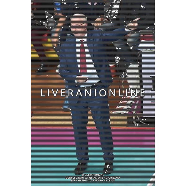 Busto Arsizio (VA) 9-10-2016 Pala Yamamay Campionato SuperLega UnipolSai Revivre Milano vs Azimut Modena nella foto Lucio Fusaro presidente Revivre Milano foto Roberto Garavaglia - ag. Aldo Liverani sas