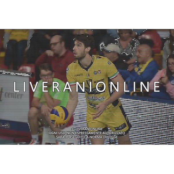 Busto Arsizio (VA) 9-10-2016 Pala Yamamay Campionato SuperLega UnipolSai Revivre Milano vs Azimut Modena nella foto Luca Vettori (Azimut Modena) foto Roberto Garavaglia - ag. Aldo Liverani sas