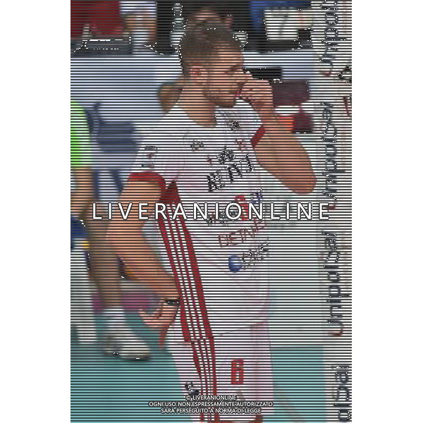 Busto Arsizio (VA) 9-10-2016 Pala Yamamay Campionato SuperLega UnipolSai Revivre Milano vs Azimut Modena nella foto Riccardo Sbertoli (Revivre Milano) foto Roberto Garavaglia - ag. Aldo Liverani sas