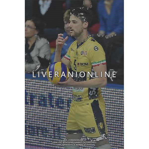 Busto Arsizio (VA) 9-10-2016 Pala Yamamay Campionato SuperLega UnipolSai Revivre Milano vs Azimut Modena nella foto Santiago Orduna (Azimut Modena) foto Roberto Garavaglia - ag. Aldo Liverani sas