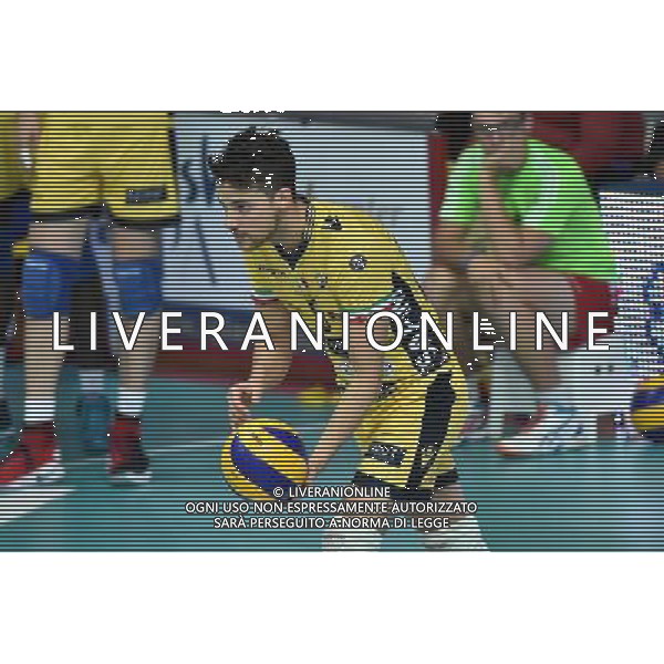 Busto Arsizio (VA) 9-10-2016 Pala Yamamay Campionato SuperLega UnipolSai Revivre Milano vs Azimut Modena nella foto Santiago Orduna (Azimut Modena) foto Roberto Garavaglia - ag. Aldo Liverani sas
