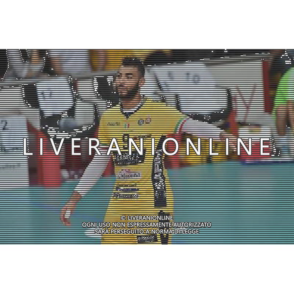 Busto Arsizio (VA) 9-10-2016 Pala Yamamay Campionato SuperLega UnipolSai Revivre Milano vs Azimut Modena nella foto Earvin Ngapeth (Azimut Modena) foto Roberto Garavaglia - ag. Aldo Liverani sas