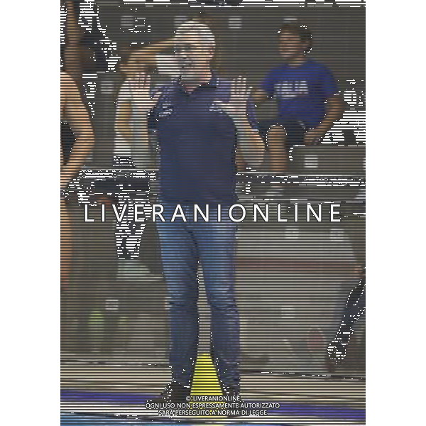 Alessandro Bovo allenatore del An Brescia,singoli An Brescia,Brescia 8 ottobre 2016. AG ALDO LIVERANI SAS