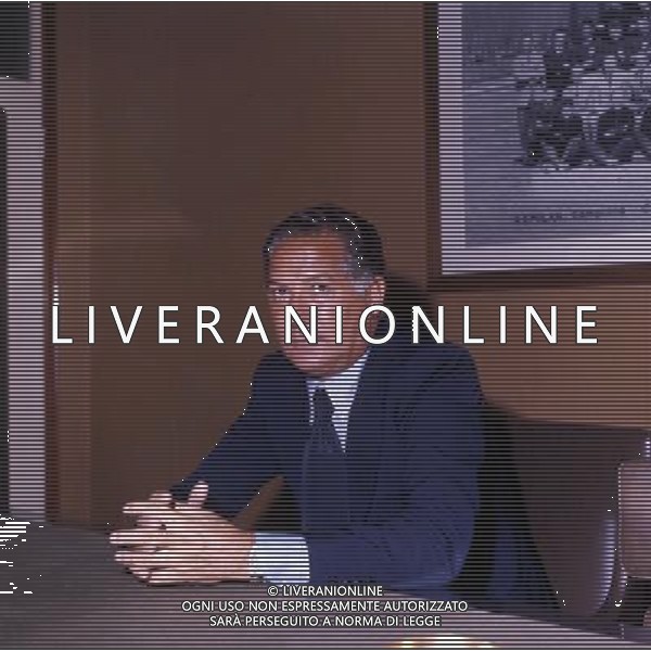 RETROSPETTIVA ALBINO BUTCCHI PRESIDENTE DEL AC MILAN CALCIO NELLA FOTO ALBINO BUTCCHI PRESIDENTE DEL AC MILAN CALCIO AG ALDO LIVERANI SAS