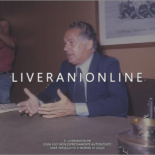 RETROSPETTIVA ALBINO BUTCCHI PRESIDENTE DEL AC MILAN CALCIO NELLA FOTO ALBINO BUTCCHI PRESIDENTE DEL AC MILAN CALCIO AG ALDO LIVERANI SAS