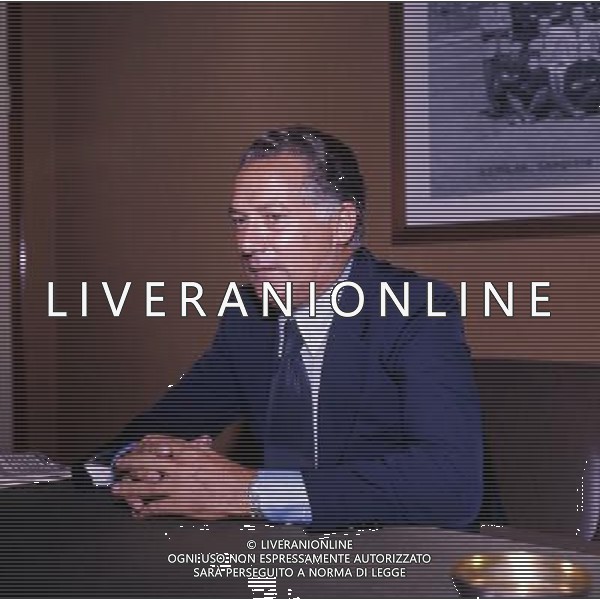 RETROSPETTIVA ALBINO BUTCCHI PRESIDENTE DEL AC MILAN CALCIO NELLA FOTO ALBINO BUTCCHI PRESIDENTE DEL AC MILAN CALCIO AG ALDO LIVERANI SAS