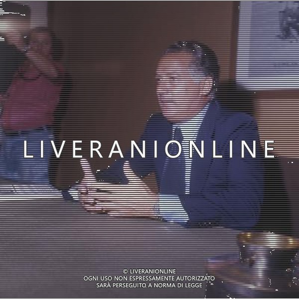 RETROSPETTIVA ALBINO BUTCCHI PRESIDENTE DEL AC MILAN CALCIO NELLA FOTO ALBINO BUTCCHI PRESIDENTE DEL AC MILAN CALCIO AG ALDO LIVERANI SAS