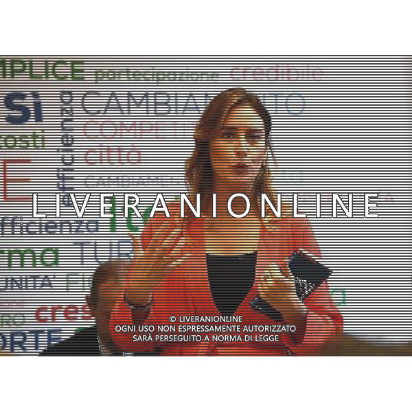 Presentazione del libro \' Perche\' Si\'. Le ragioni della riforma costituzionale - Roma 10.10.2016 - nella foto: Maria Elena Boschi / Ph. Corradetti - AG ALDO LIVERANI SAS