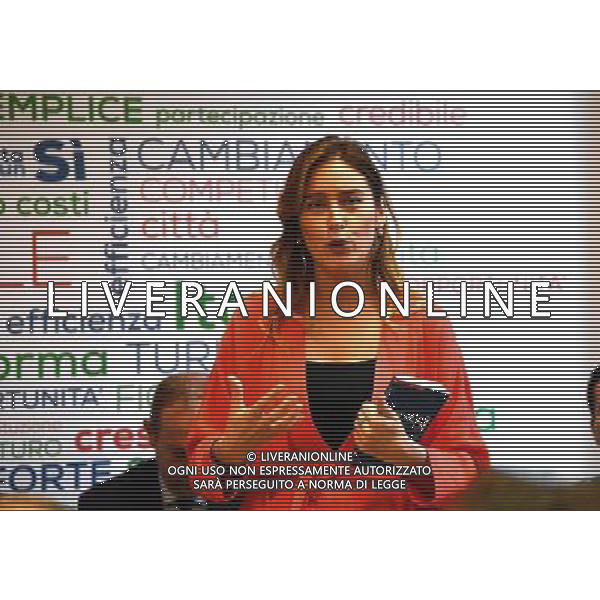 Presentazione del libro \' Perche\' Si\'. Le ragioni della riforma costituzionale - Roma 10.10.2016 - nella foto: Maria Elena Boschi / Ph. Corradetti - AG ALDO LIVERANI SAS