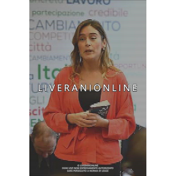 Presentazione del libro \' Perche\' Si\'. Le ragioni della riforma costituzionale - Roma 10.10.2016 - nella foto: Maria Elena Boschi / Ph. Corradetti - AG ALDO LIVERANI SAS