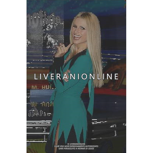 Cologno Monzese ( MI ) 10/10/2016 Mediaset - Photocall Striscia la Notizia Nella foto: Michelle Hunziker PH Lauro Montagnini AG ALDO LIVERANI SAS