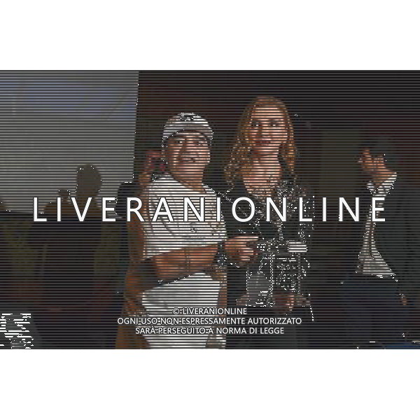 Presentazione della partita Uniti per la Pace - Roma 10.10.2016 - nella foto: Diego Armando Maradona e Milly Carlucci /Ph.Corradetti-Ag Aldo Liverani