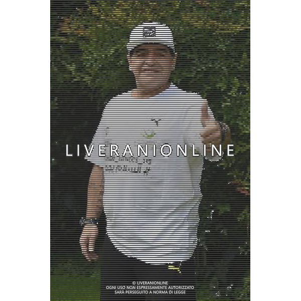 Presentazione della partita Uniti per la Pace - Roma 10.10.2016 - nella foto: Diego Armando Maradona /Ph.Corradetti-Ag Aldo Liverani