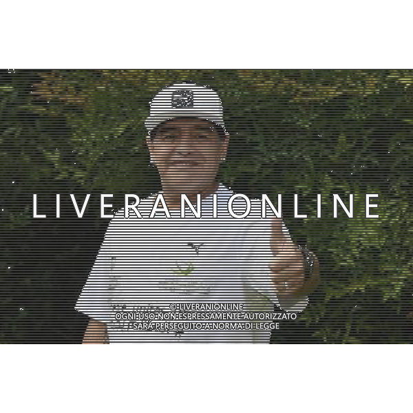 Presentazione della partita Uniti per la Pace - Roma 10.10.2016 - nella foto: Diego Armando Maradona /Ph.Corradetti-Ag Aldo Liverani